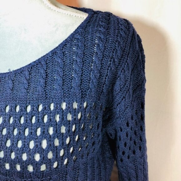 Pins and Needles Long Sleeve Knit Top Sweater - Picture 4 of 7